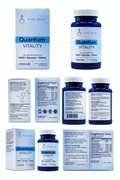 Quantum Vitality NAD+ Booster+ Detox - Pure Blue